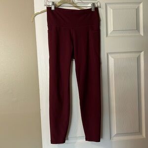 Maroon old navy leggings